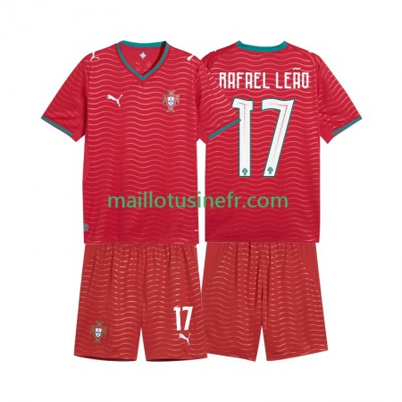 Maillot de Foot Portugal Rafael Leao 17 World Cup Domicile 2026 - Enfant